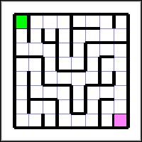 8x8 Maze Logo